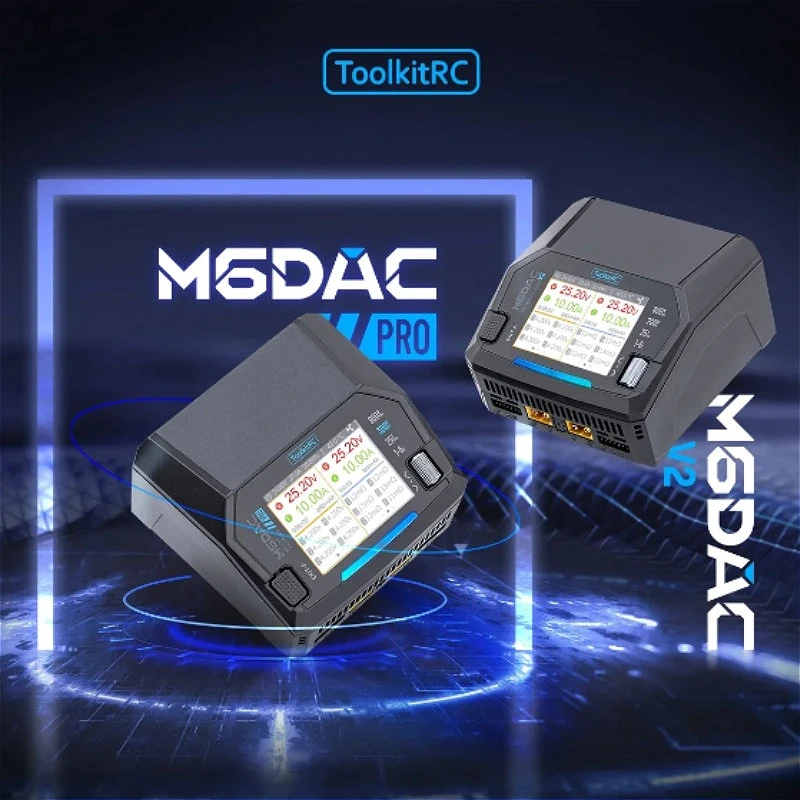 ToolkitRC M6DAC V2/Pro Dual Ch - Toolkitrc M6Dac Smart Charger 评论和价格