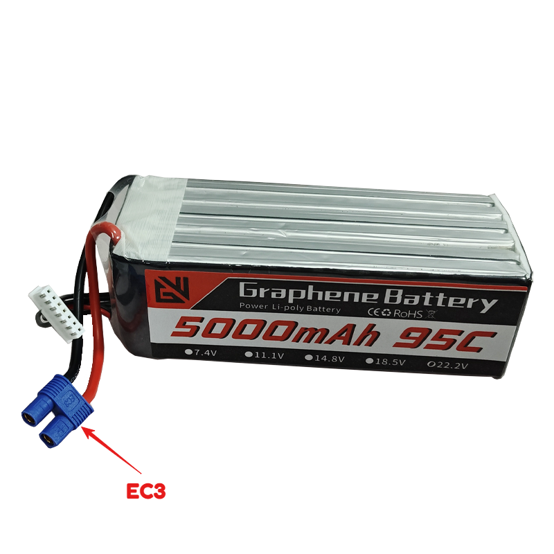 95C High-Capacity 6S 5000mAh L - 6S Lipo Battery 22.2V 5000Mah 评论和价格