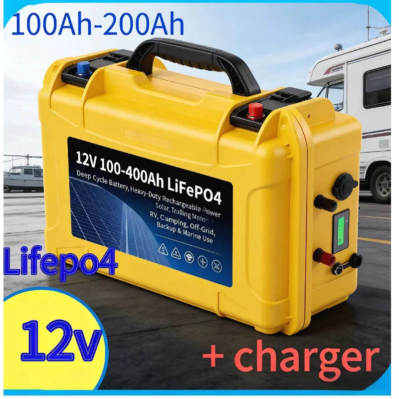 12V LiFePO4 100‑200Ah | Blueto - Lifepo4 12V 100Ah Bms Bluetooth 评论和价格
