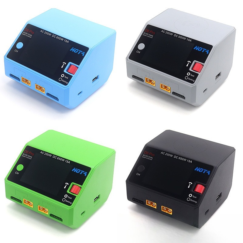 HOTA D6 Pro 650W 200W Dual Pow - Hota D6 Pro Dual Lipo Charger 评论和价格