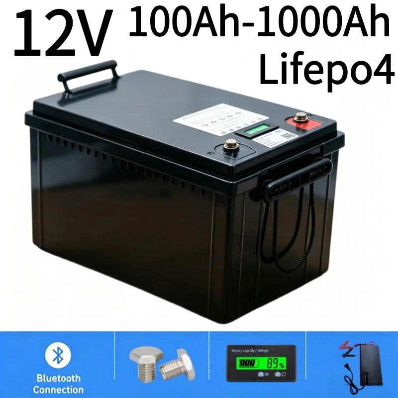 12V LiFePO4 Battery 100Ah-1000 - Lifepo4 12V 100Ah Bms Bluetooth 评论和价格