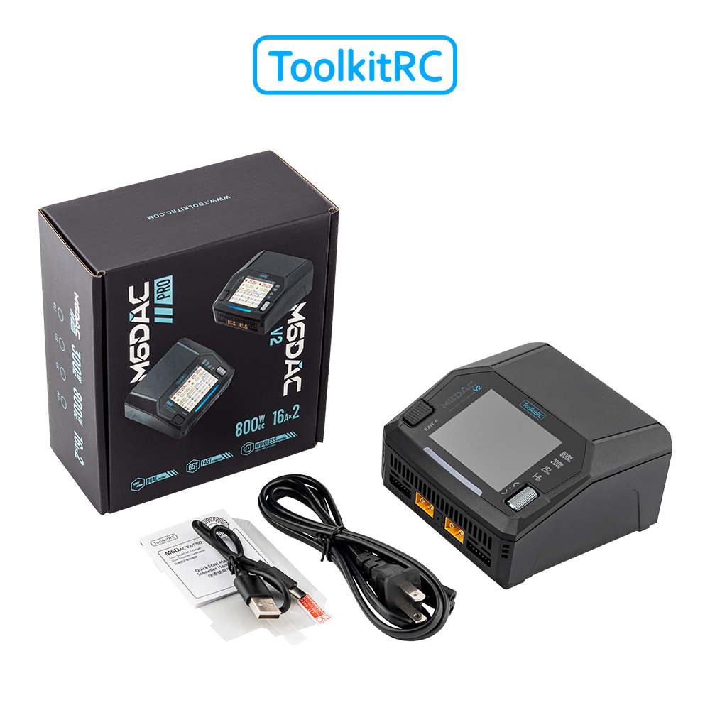 ToolkitRC M6DAC V2 M6DAC Pro D - Toolkitrc M6Dac Smart Charger 评论和价格