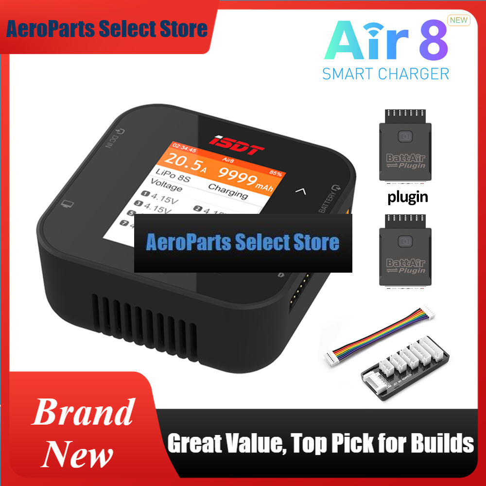 AeroPartsISDT Air8 500W 20A DC - Isdt Air8 8S Lipo Charger 评论和价格