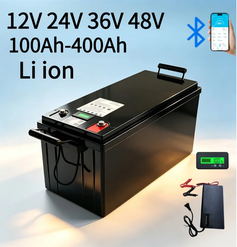 Bluetooth BMS Li-ion/LiFePO4 B - Lifepo4 12V 100Ah Bms Bluetooth 评论和价格