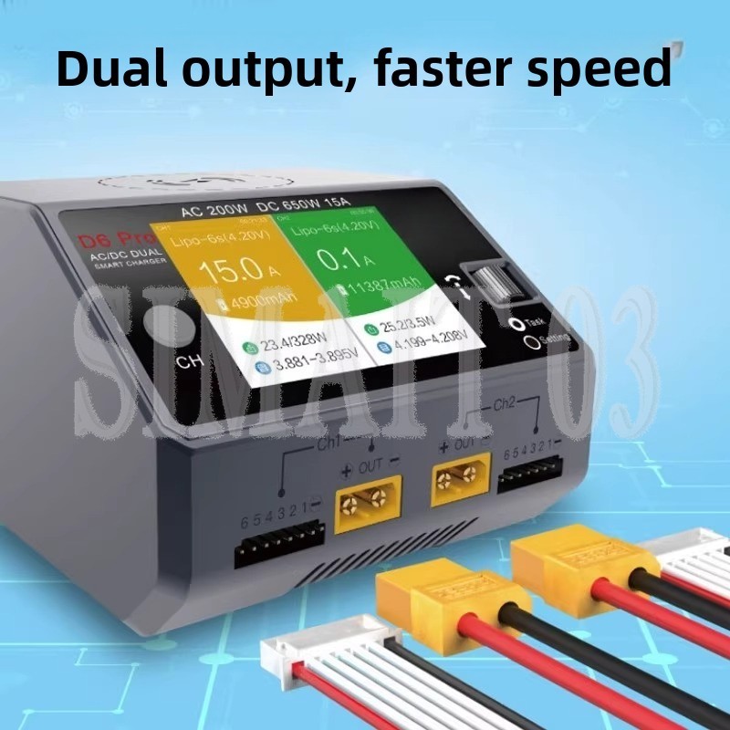 HOTA D6 Pro Smart Balance Char - Hota D6 Pro Dual Lipo Charger 评论和价格