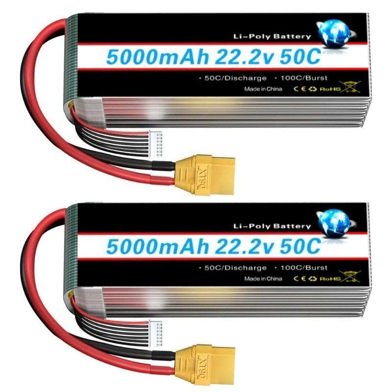 New 5000/6000mah 22.2V Lipo Ba - 6S Lipo Battery 22.2V 5000Mah 评论和价格