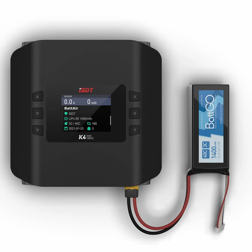 K4 AC 400W DC 600W Dual Mode S - Isdt K4 Dual Lipo Charger 评论和价格