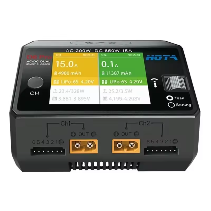 Original HOTA D6 Pro AC 200W D - Hota D6 Pro Dual Lipo Charger 评论和价格