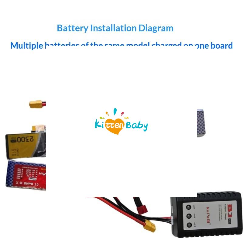 1 Set RC Battery Charger B6AC  - 12S Lipo Battery Balancing Board 评论和价格