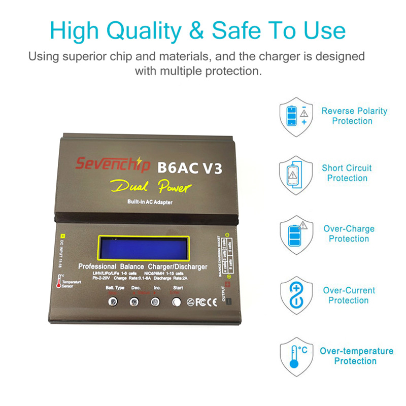 New 80W imax B6AC V3 Smart Dig - Toolkitrc M6Dac Smart Charger 评论和价格