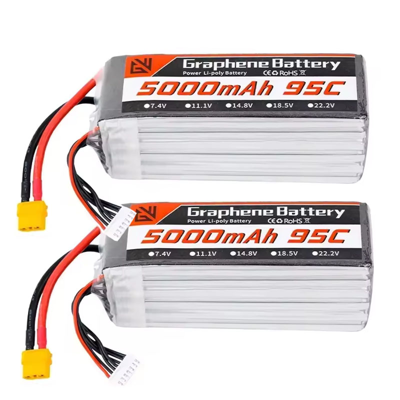 Lipo Battery 6S 5000mAh XT60 X - 6S Lipo Battery 22.2V 5000Mah 评论和价格