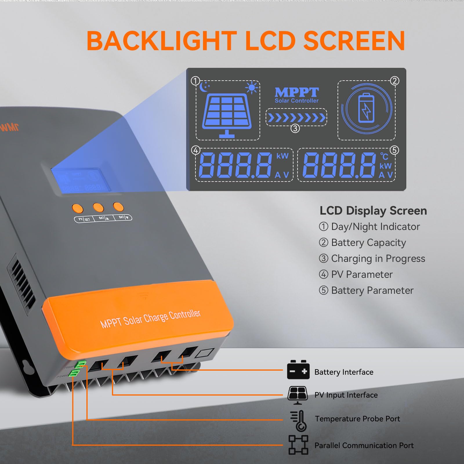 PowMr 100A MPPT Solar Charge C - Lifepo4 12V 100Ah Bms Bluetooth 评论和价格