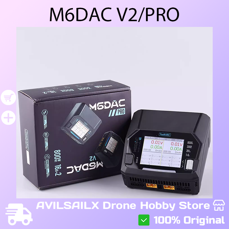 ToolkitRC M6DAC V2 / Pro Dual  - Toolkitrc M6Dac Smart Charger 评论和价格