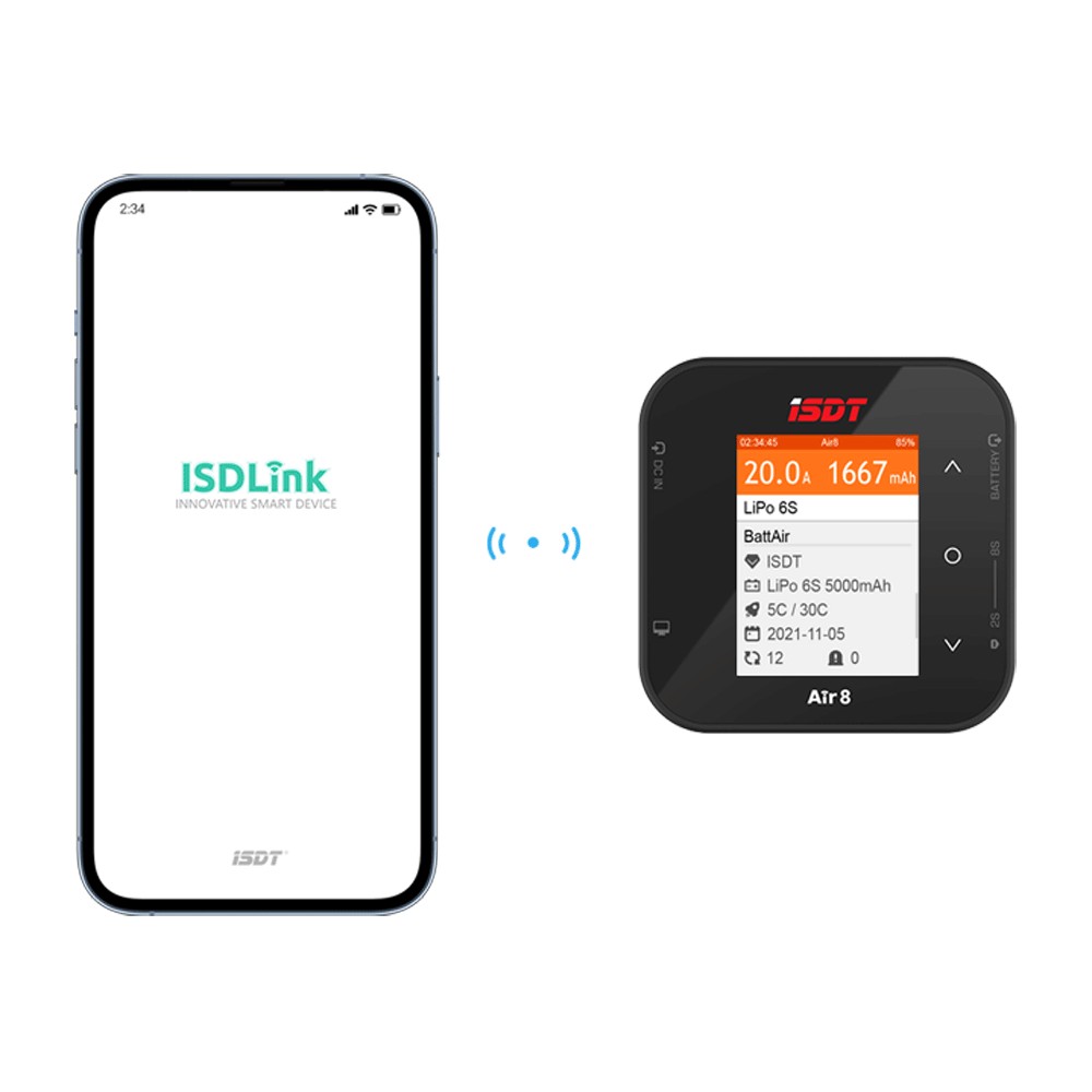 ISDT Air8 DC 500W Smart Balanc - Isdt Air8 8S Lipo Charger 评论和价格
