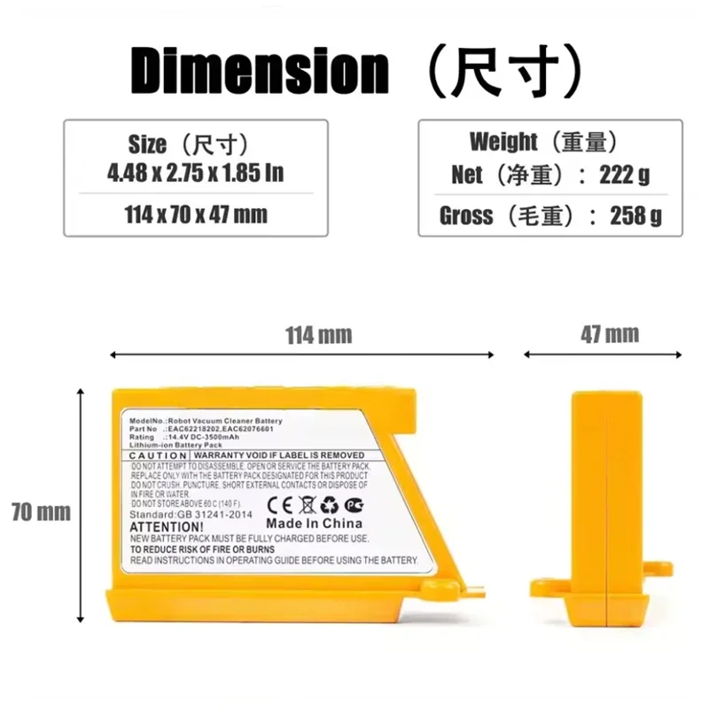 5000mAh Battery Upgrade Replac - 4S Lipo Battery 14.8V 6000Mah 评论和价格