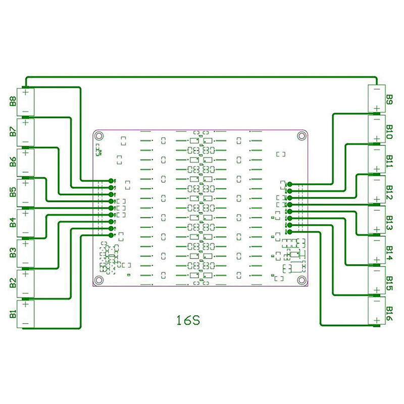 4X 12S 13S 14S 15S 16S Active  - 12S Lipo Battery Balancing Board 评论和价格