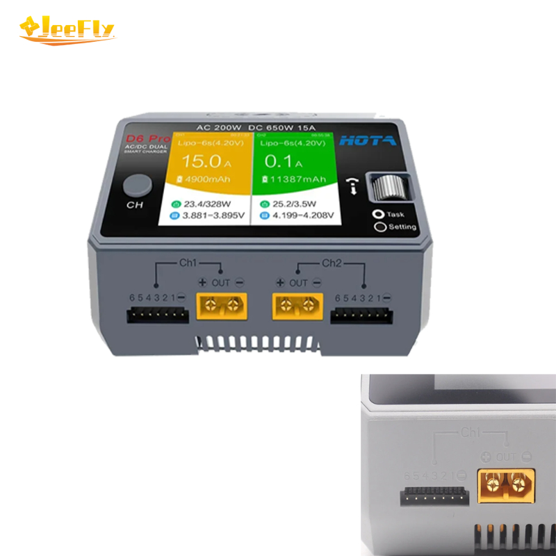 HOTA D6 Pro 650W Dual Channel  - Hota D6 Pro Dual Lipo Charger 评论和价格