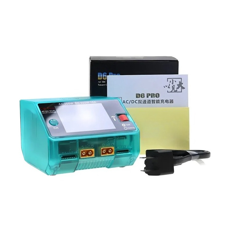 Hot Sale D6 Pro Smart Plug-In  - Hota D6 Pro Dual Lipo Charger 评论和价格